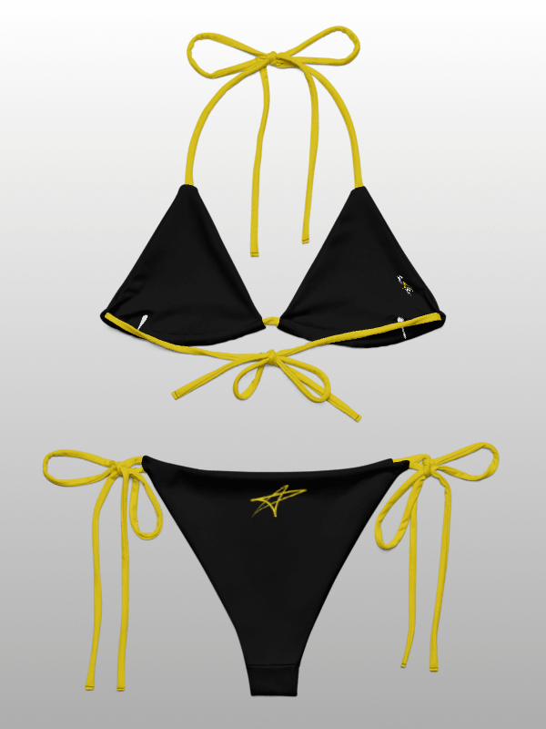 Chuco Star All-Over Print Recycled String Bikini product image (5)