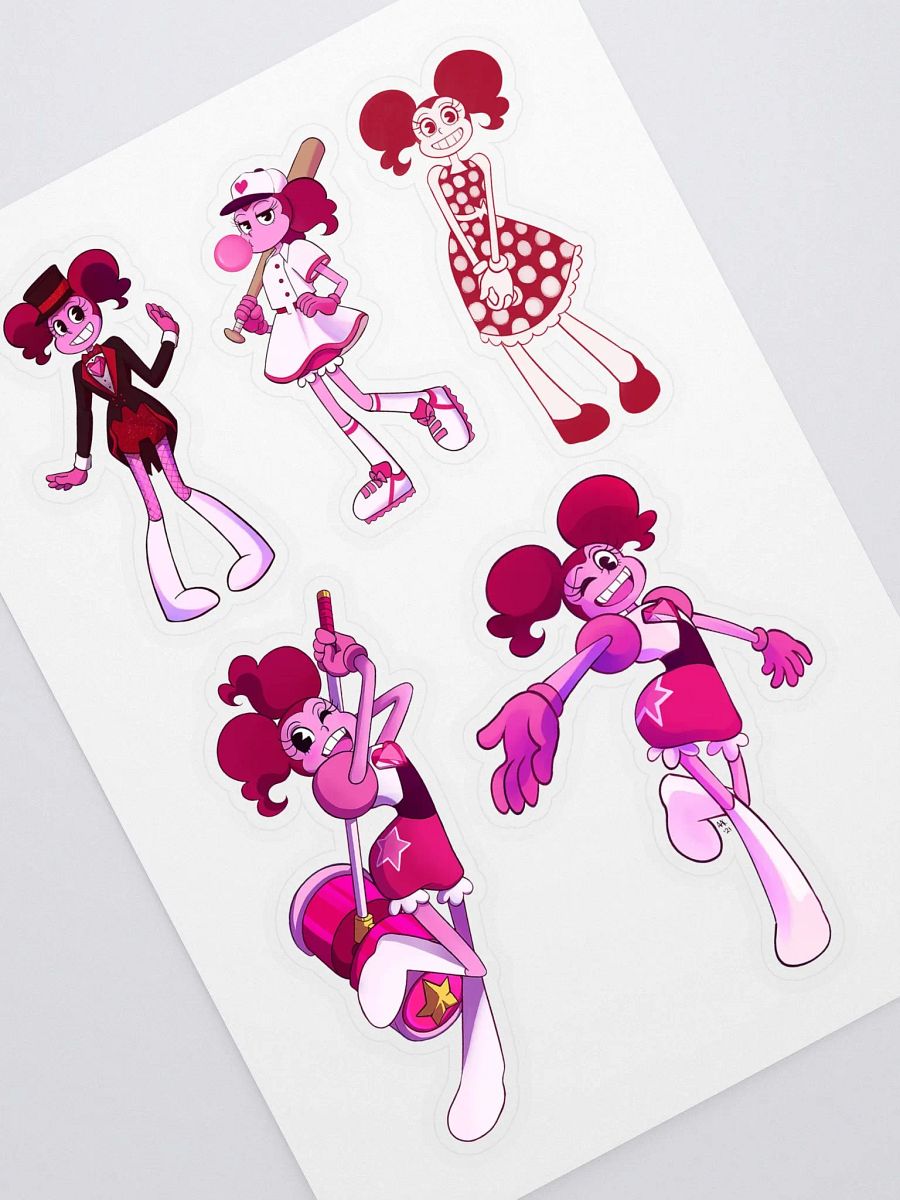 Crystal Gem Spinel Sticker Sheet product image (1)