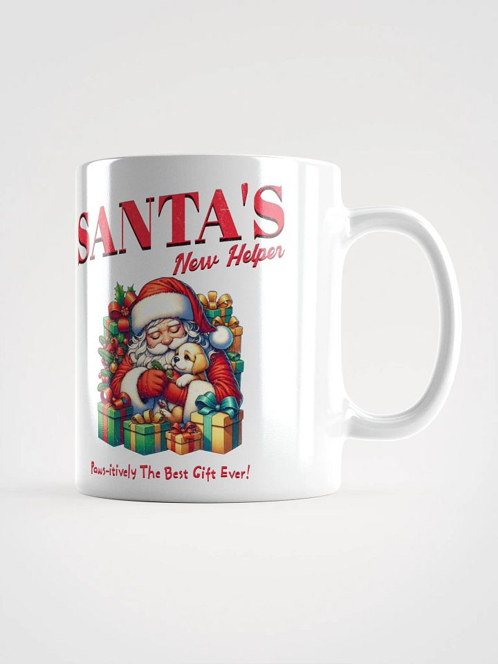 Santa's New Helper - Dog Lovers White Mug product image (2)