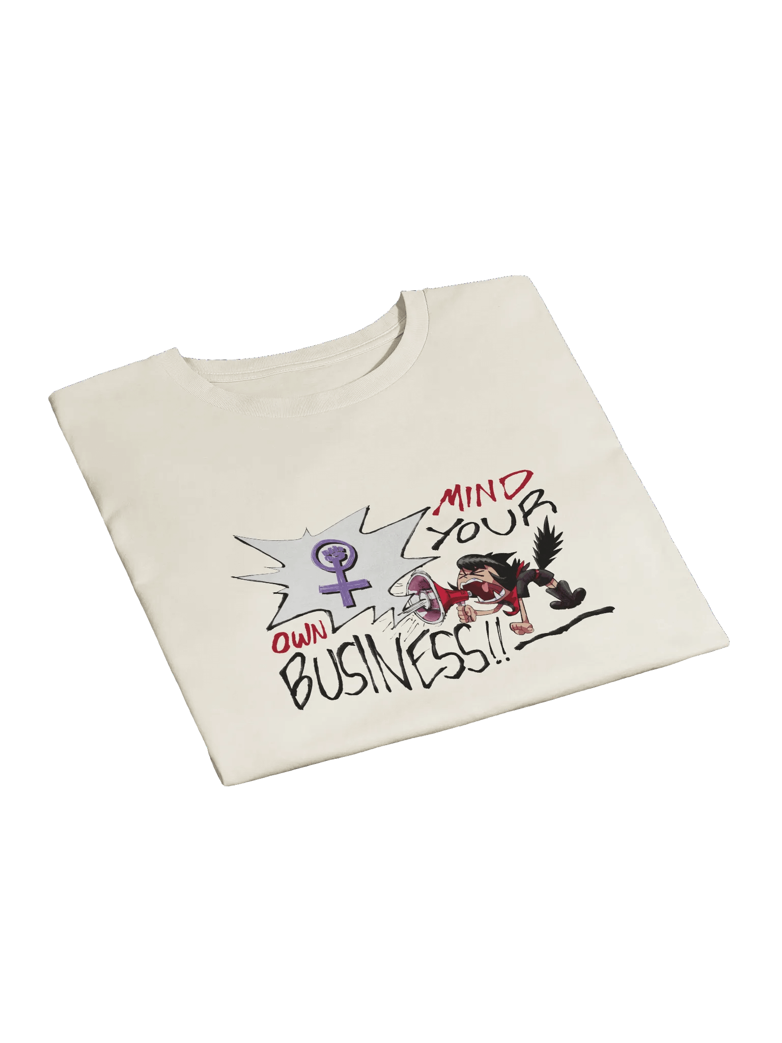 Alunya - “Mind Your Own Business!!” Crop Top product image (8)