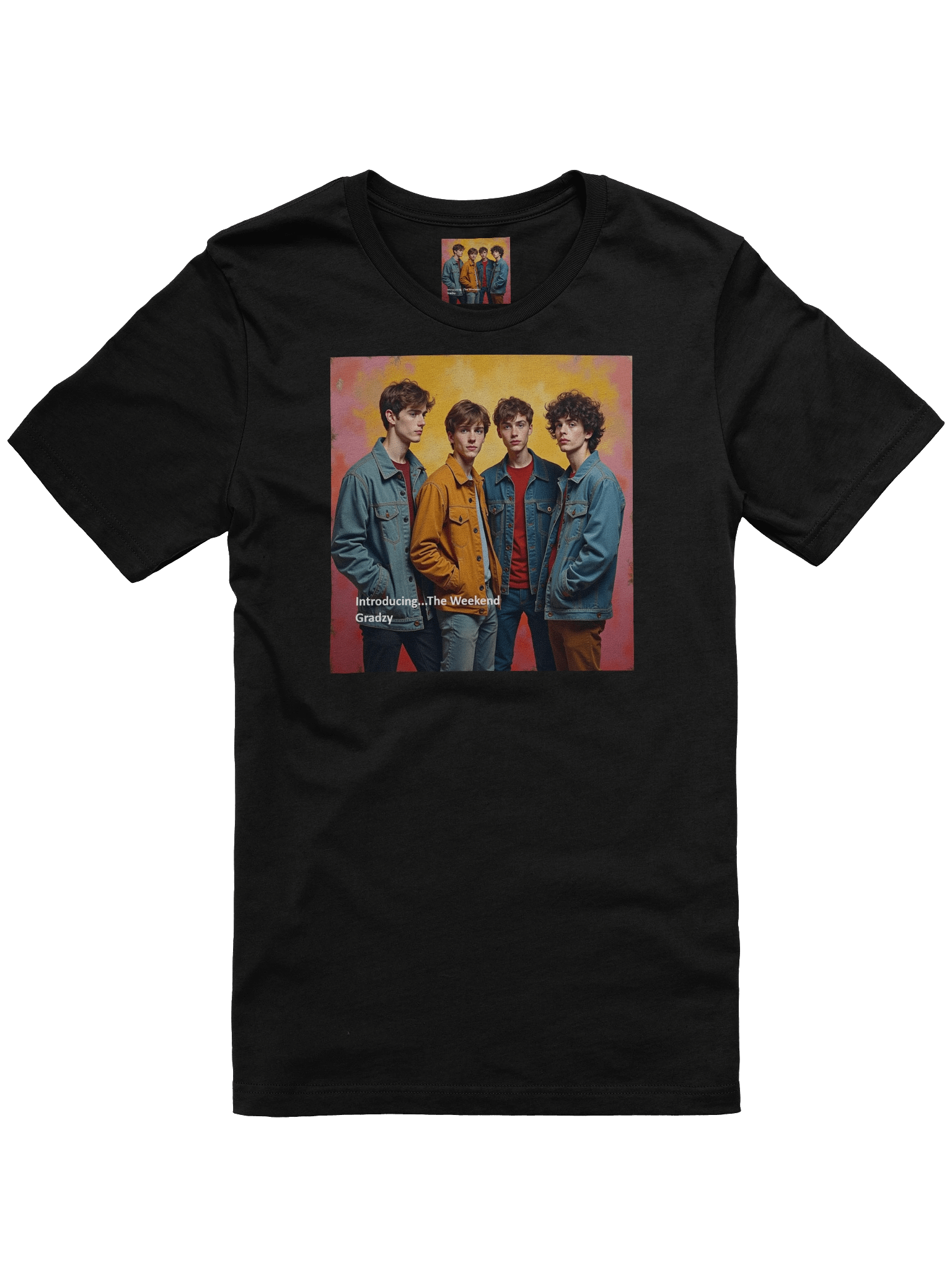 'The Weekend' Gradzy Crew T-Shirt product image (1)