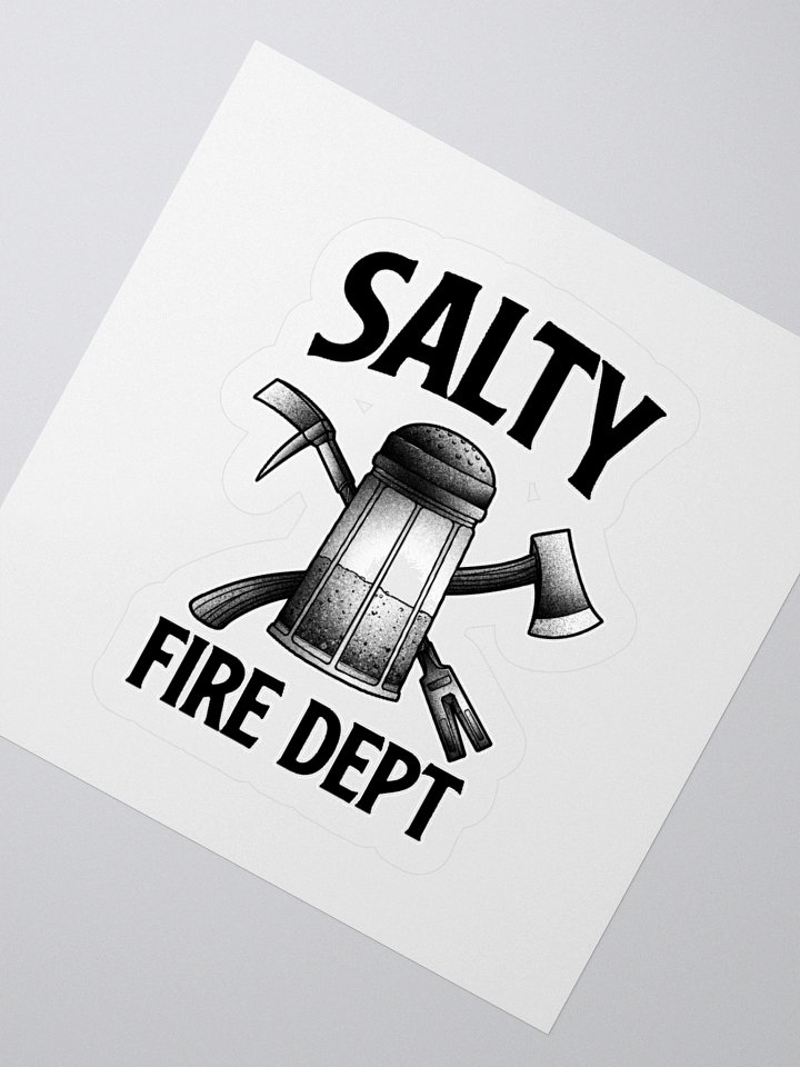Salty Fire Dept Sticker product image (5)