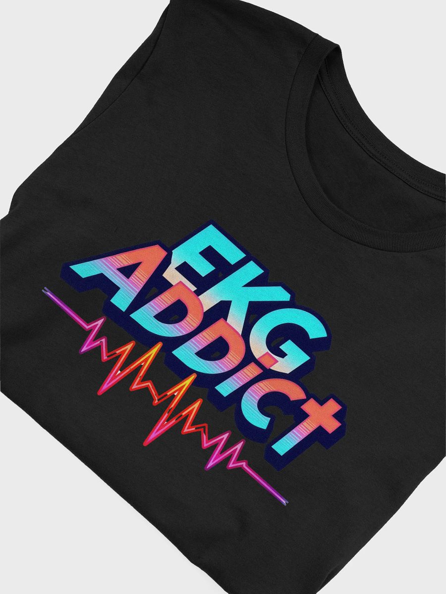 EKG Addict Heartbeat T-Shirt product image (51)