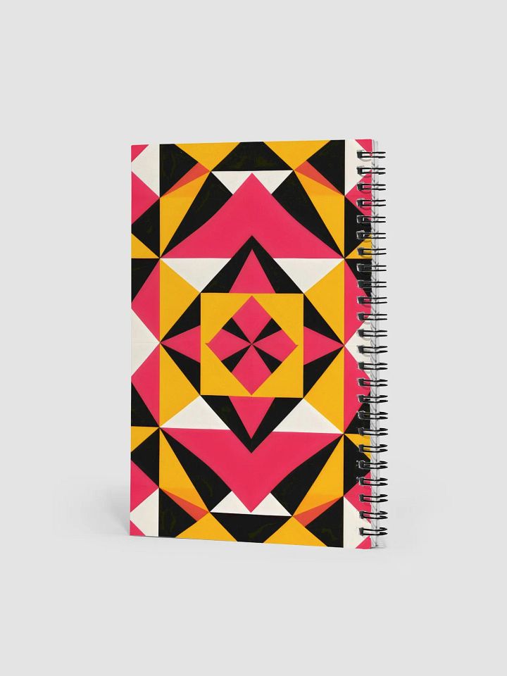 Geometric Harmony Spiral Notebook product image (2)
