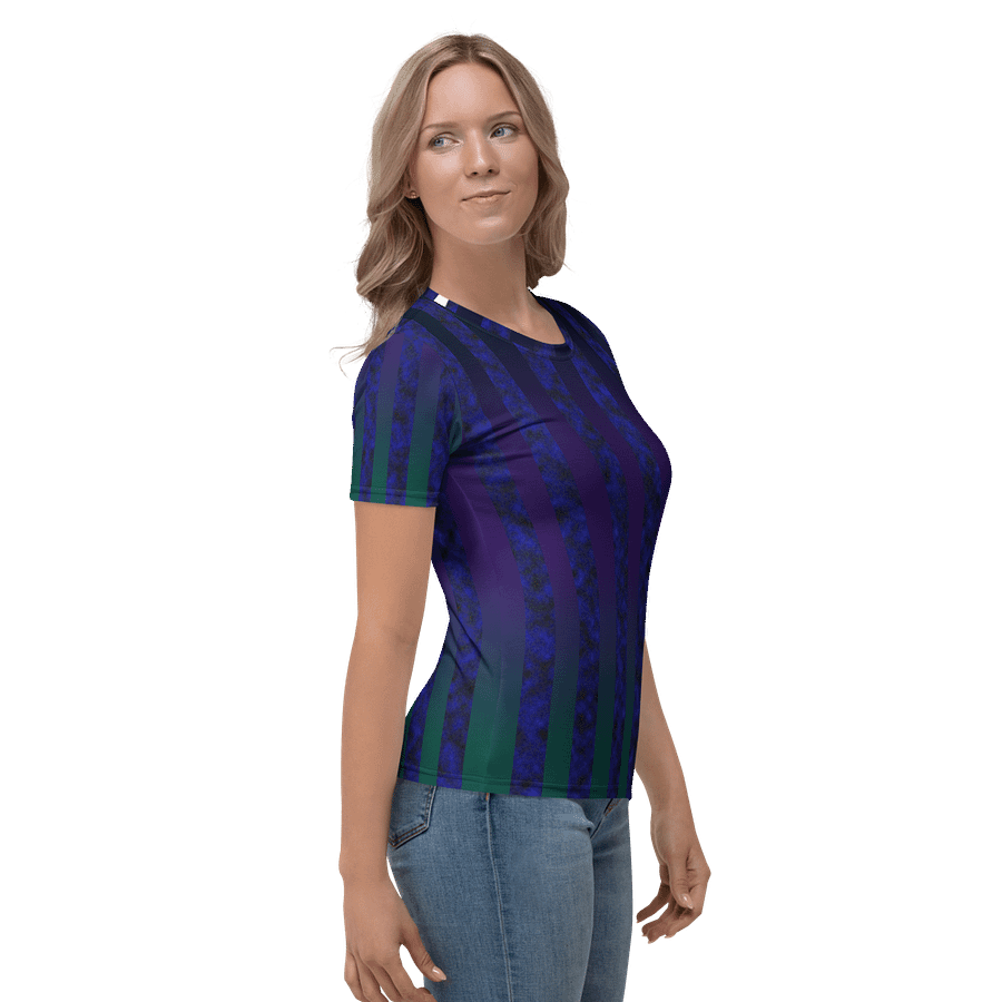 Ocean Stripes Fitted T-Shirt product image (4)