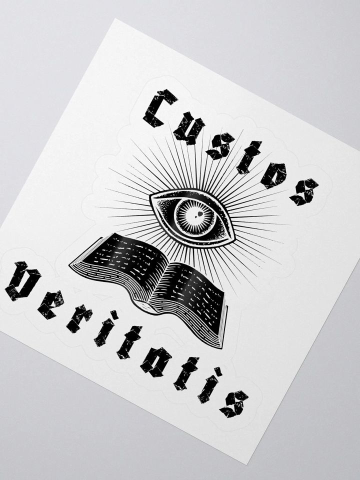 Custos Veritatis Black Eye Sticker product image (6)