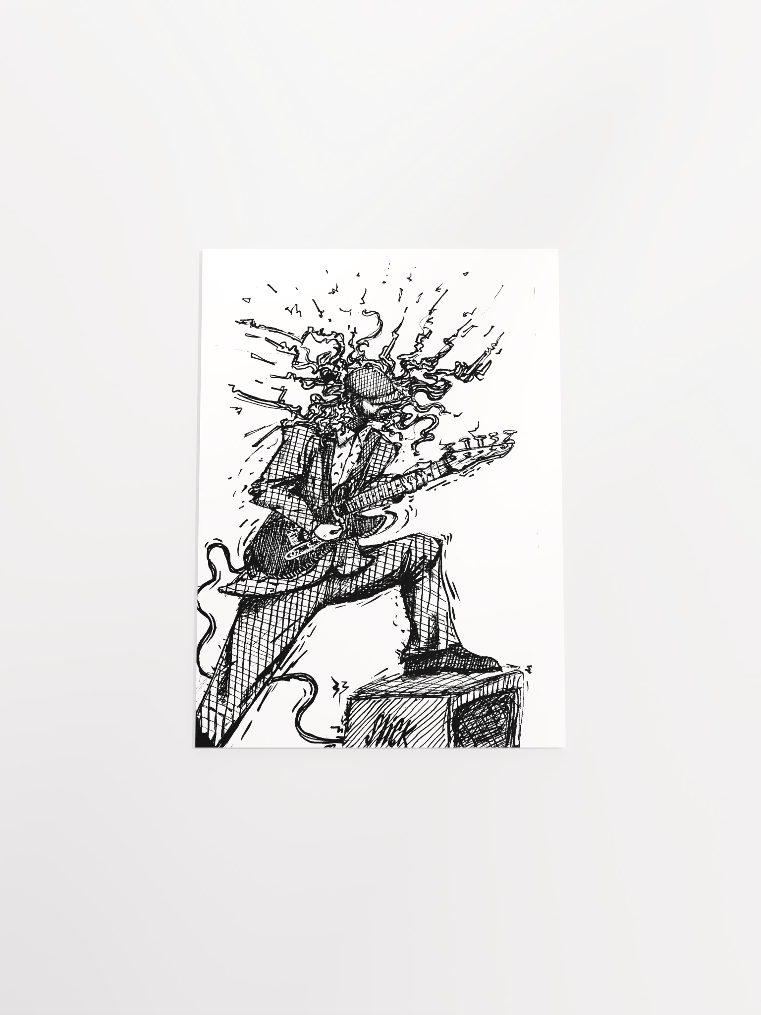 Sam Jam! / Guitarist Print product image (4)