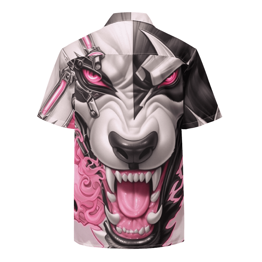 Cyberwolf Dream Hawaiian Shirt product image (3)