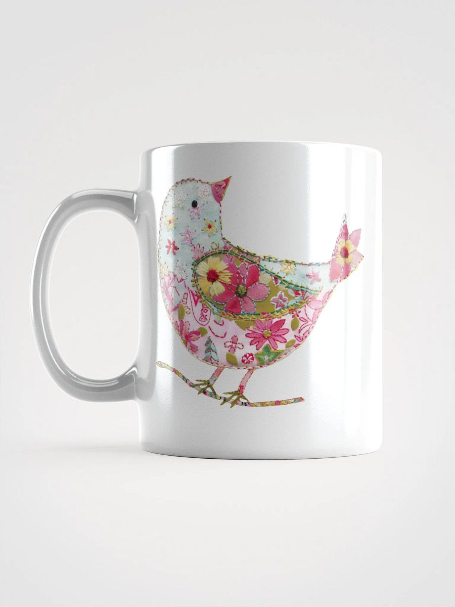 Floral Bird Patchwork Mug product image (18)