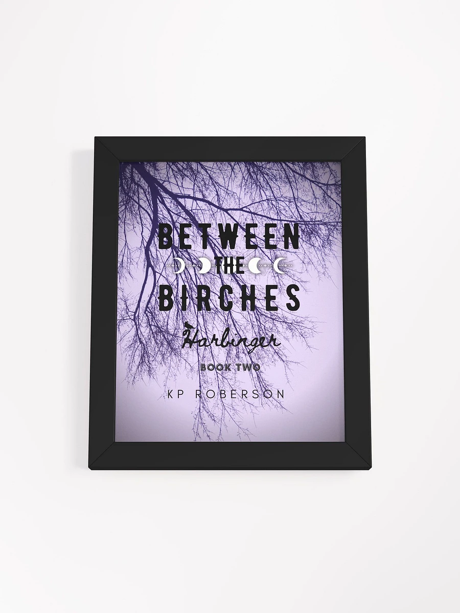 Between the Birches Indie Trilogy Harbinger Cover Framed Poster product image (4)