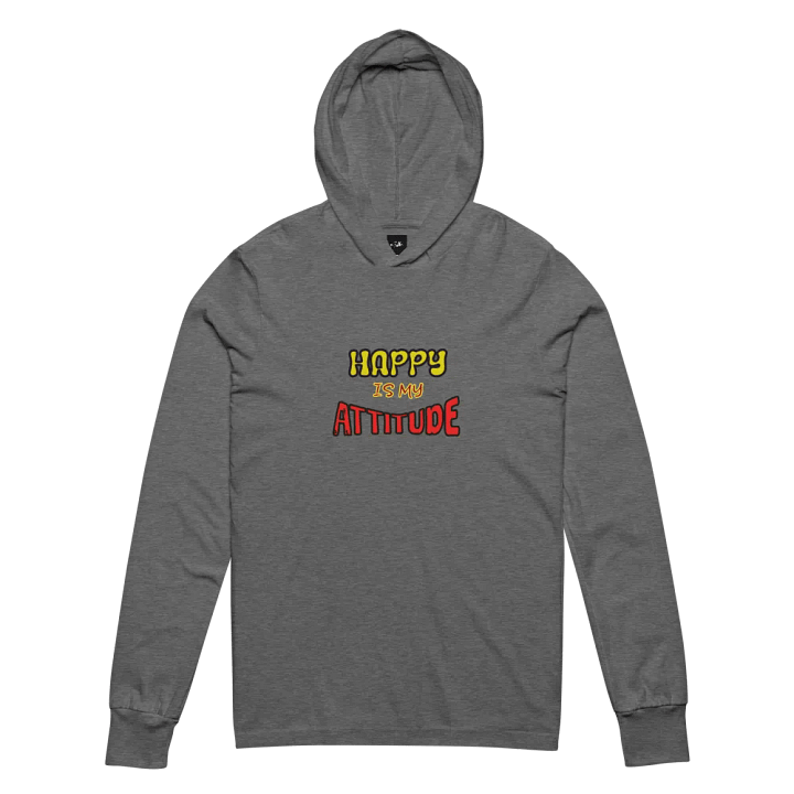 Happy Attitude Unisex Hooded Tee product image (2)