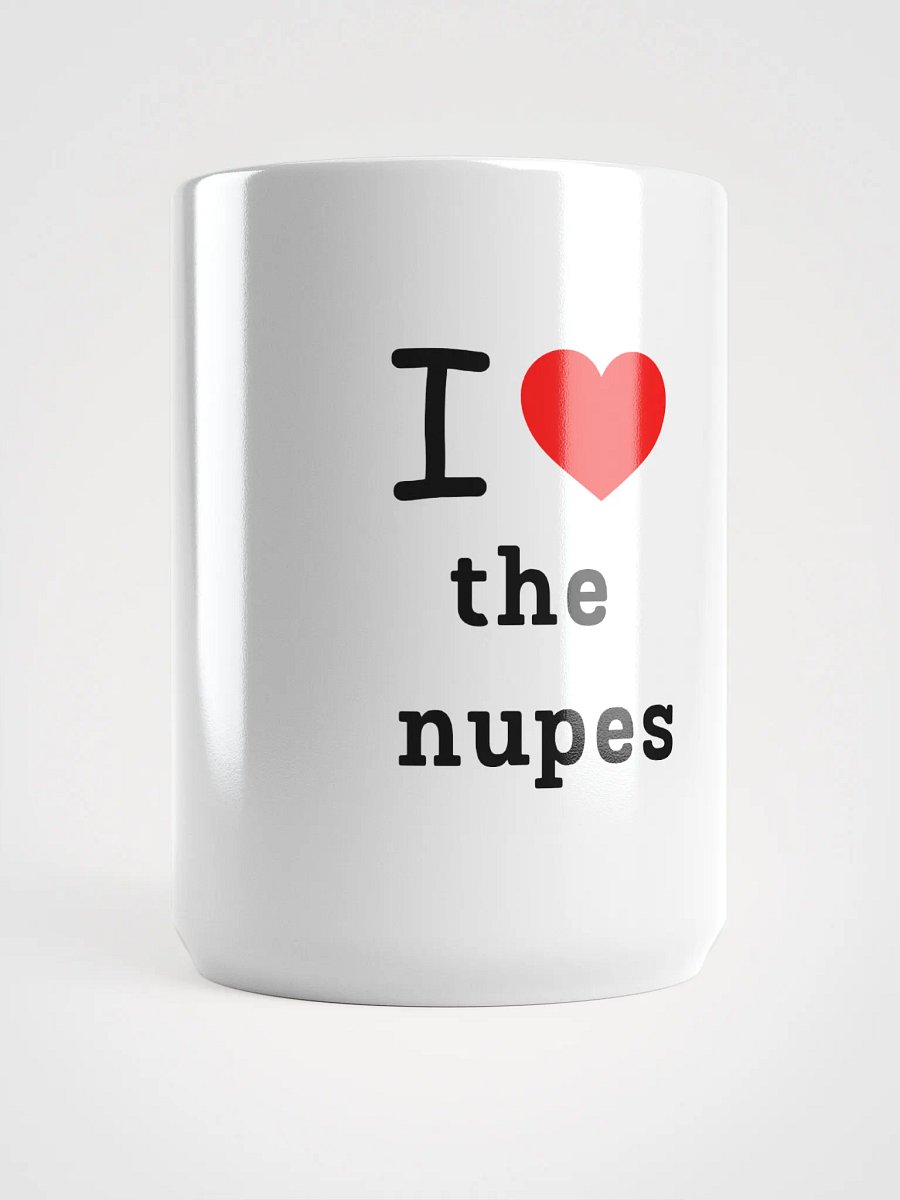 IHEART THE NUPES MUG product image (1)