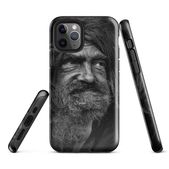Exclusive Elderly Man Designed Phone Case - Unique Protection for Your Device product image (2)