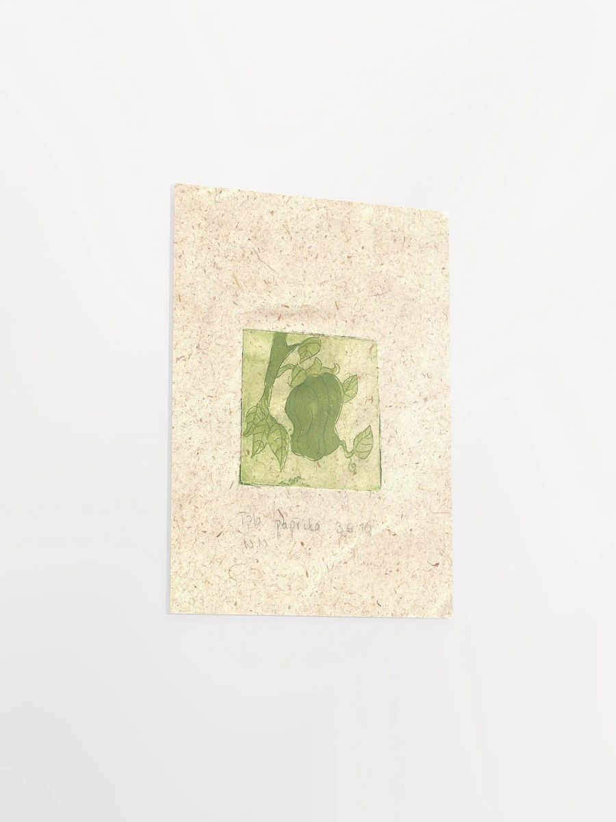 Green Paprika, Botanical Art Print product image (9)