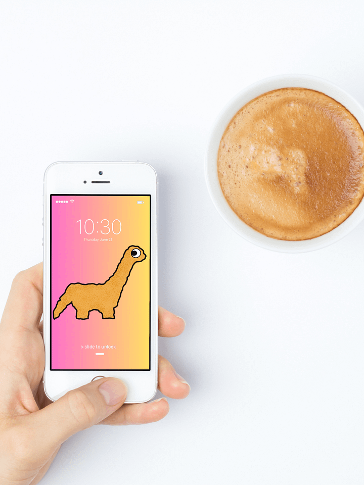 Dino Nuggies Phone Wallpaper Pack product image (2)