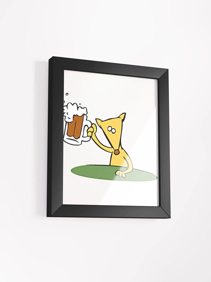 Framed Posters Dog w/Beer product image (22)