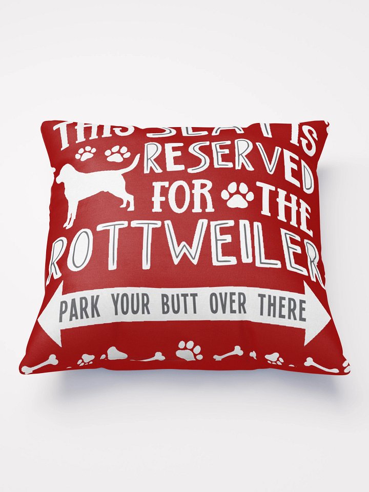 Seat reserved for the Rottweiler product image (1)
