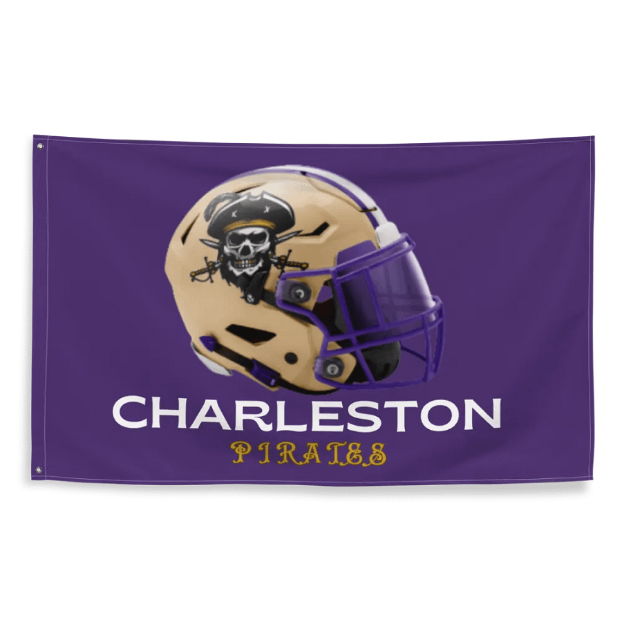 Charleston Pirates Team Flag product image (2)