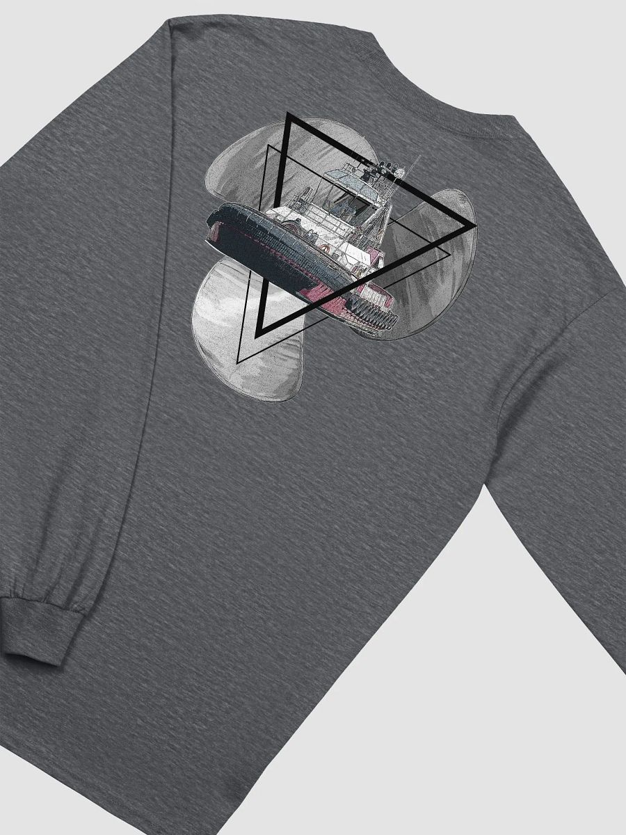 Three blade prop triangle Athena tug Long Sleeve Tee product image (4)