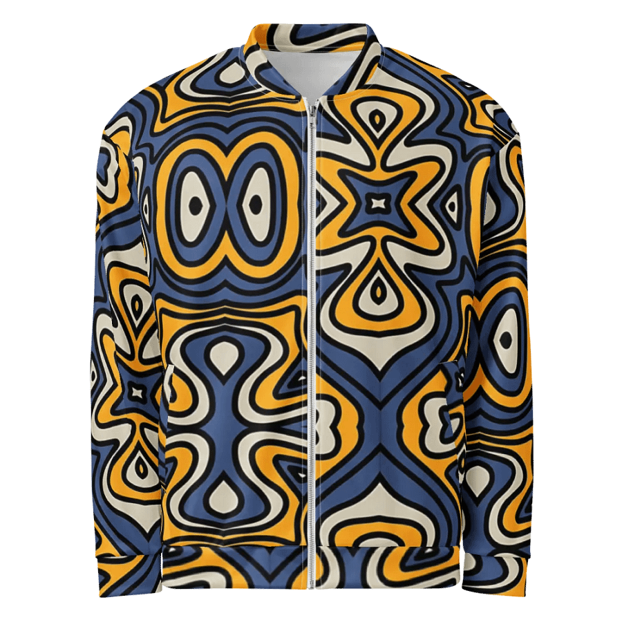 Psychedelic Swirls Bomber Jacket product image (1)