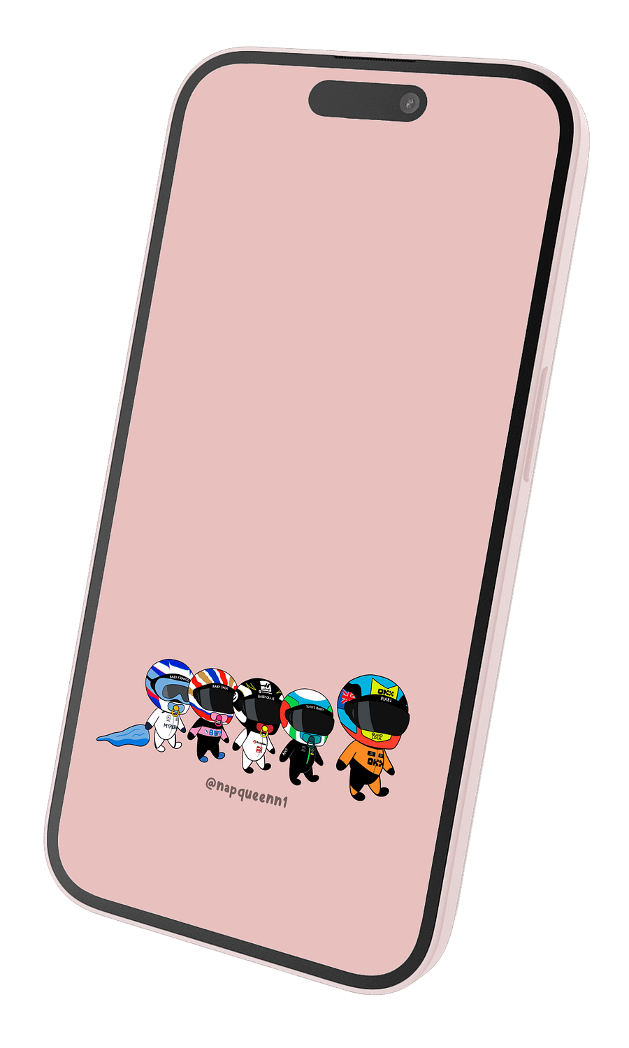 Babies (with Oscar) - Phone Wallpaper product image (3)