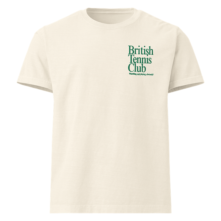 British Tennis Club Embroidered T-Shirt product image (1)