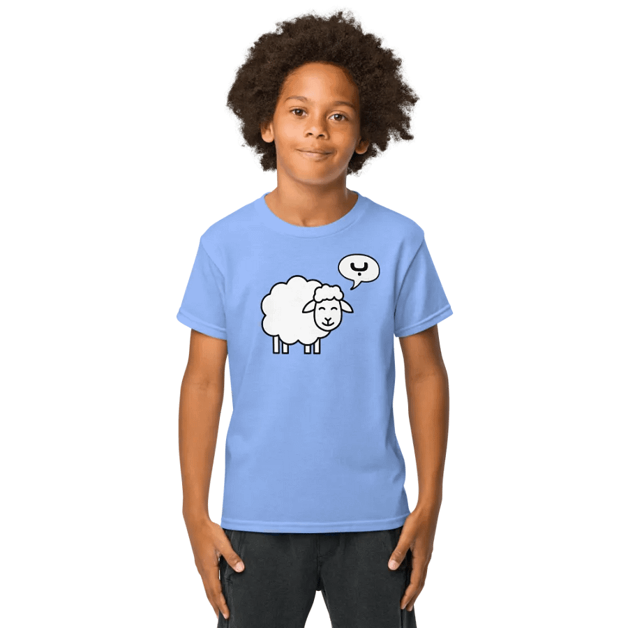 Sheep Says Ba Arabic Kids Graphic Tee product image (7)