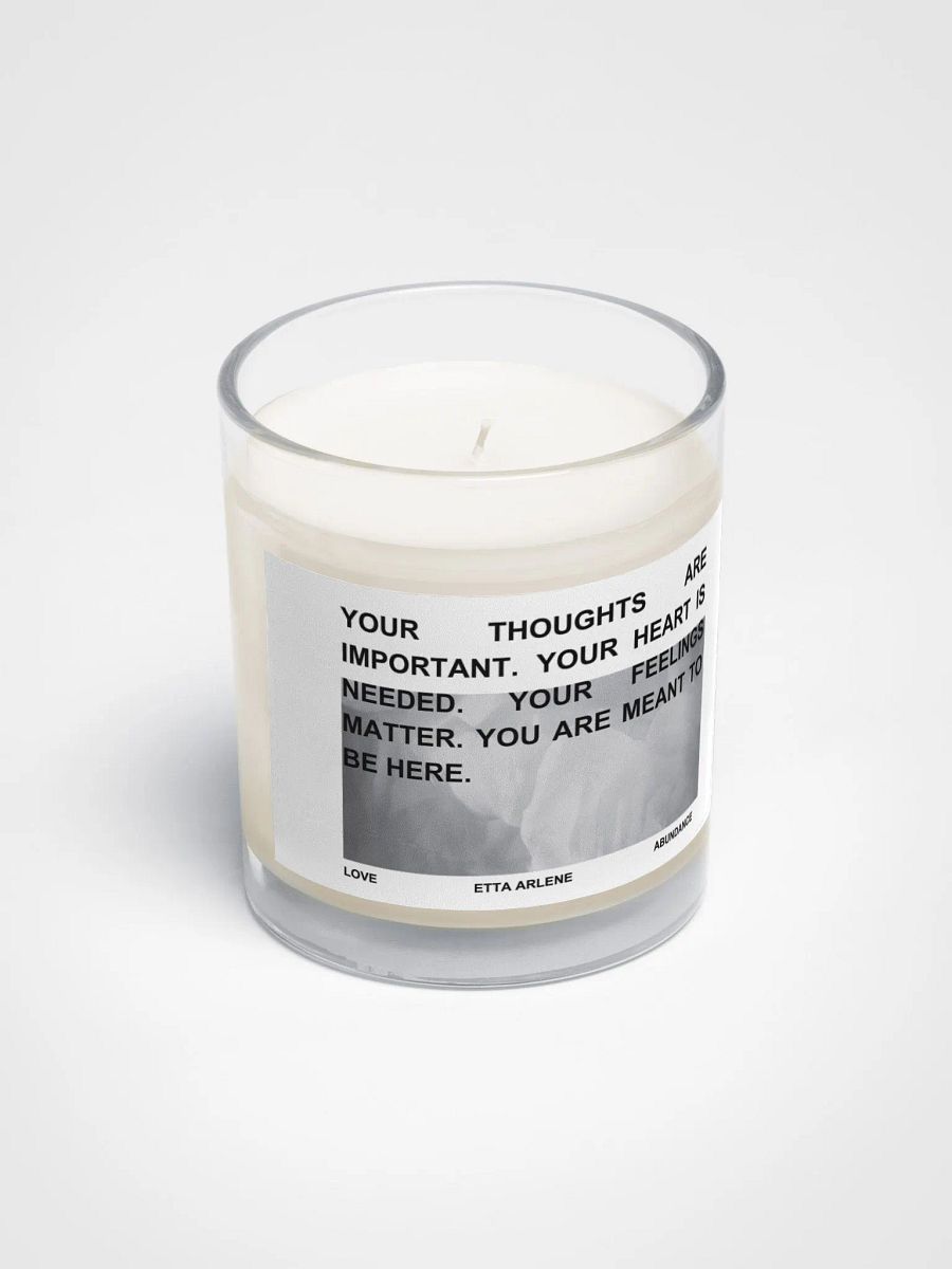Love & Abundance Soy Wax Candle product image (2)