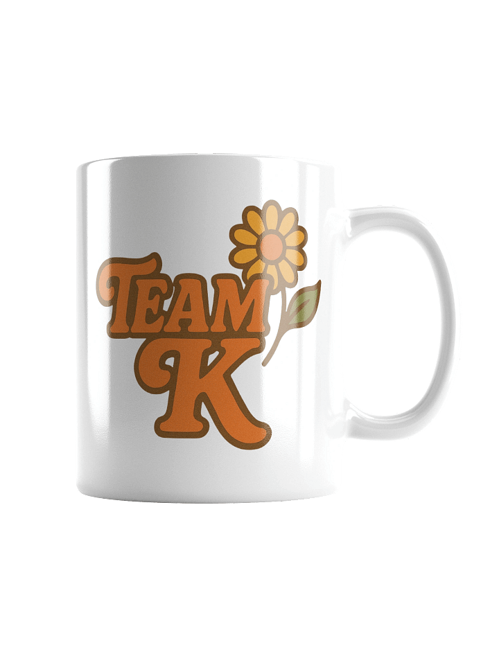 Team K 1970's White Mug product image (1)