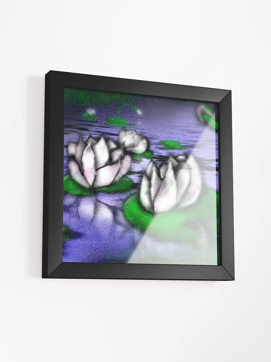 Little Lotus Pond Framed Poster product image (32)