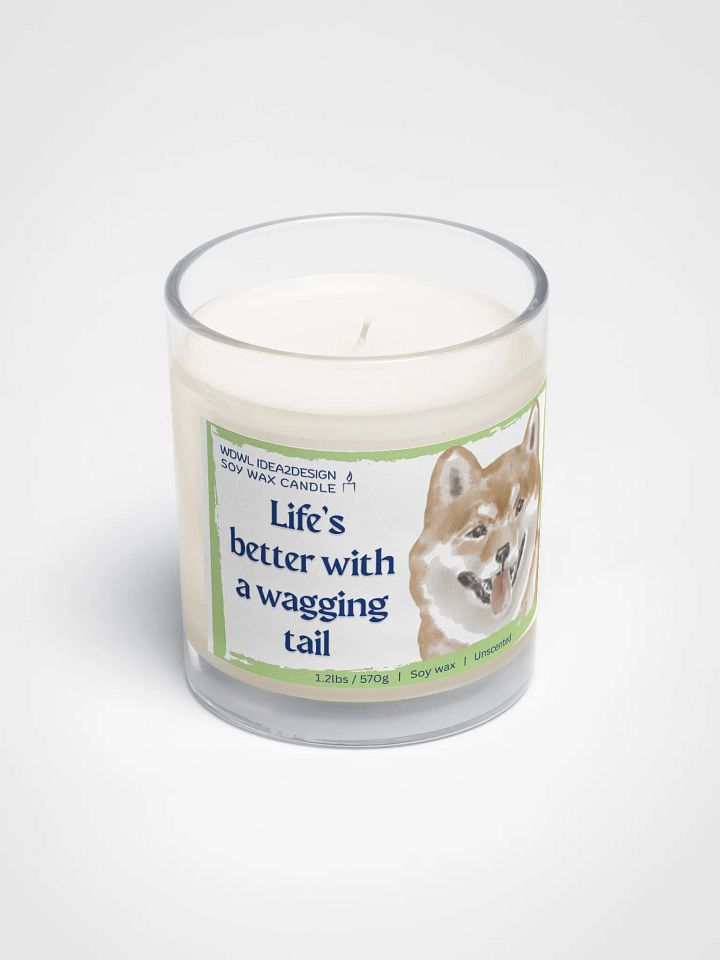 Japan Inu Dog Lover Best Gift, Large Capacity, Great Value & Eco-Friendly Candle – 1.2 lbs of Pure Serenity product image (2)
