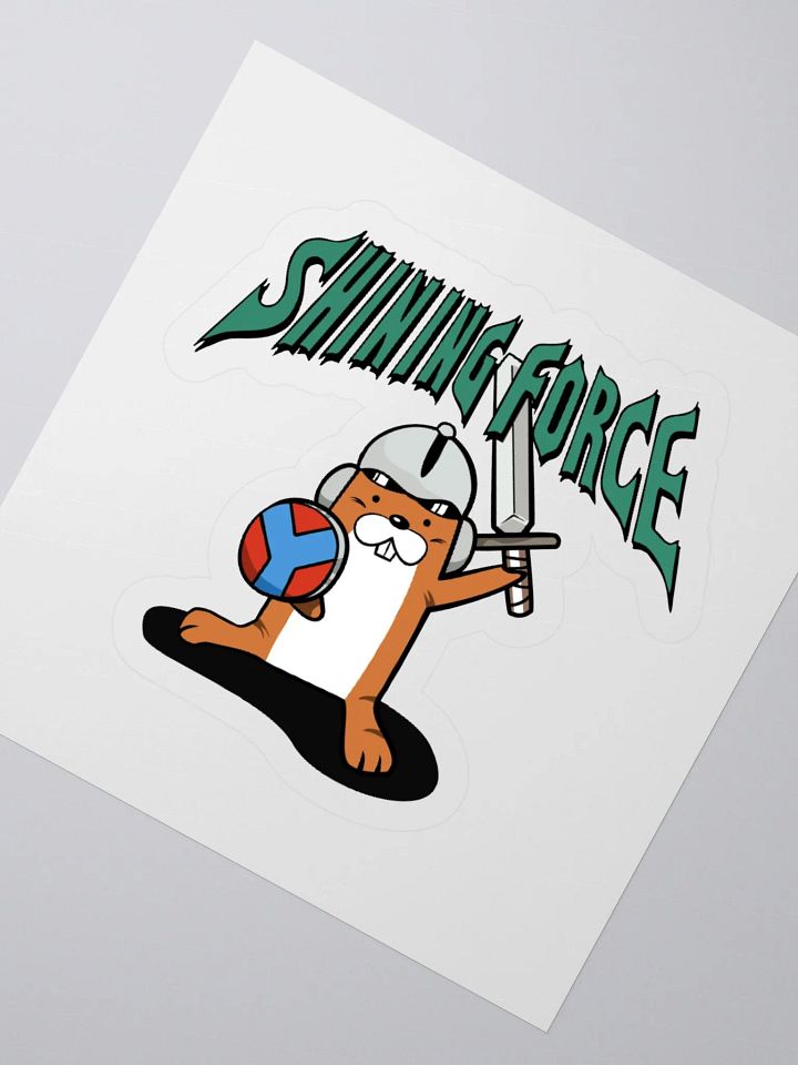 Shining Force: Yogurt & Logo Sticker product image (2)