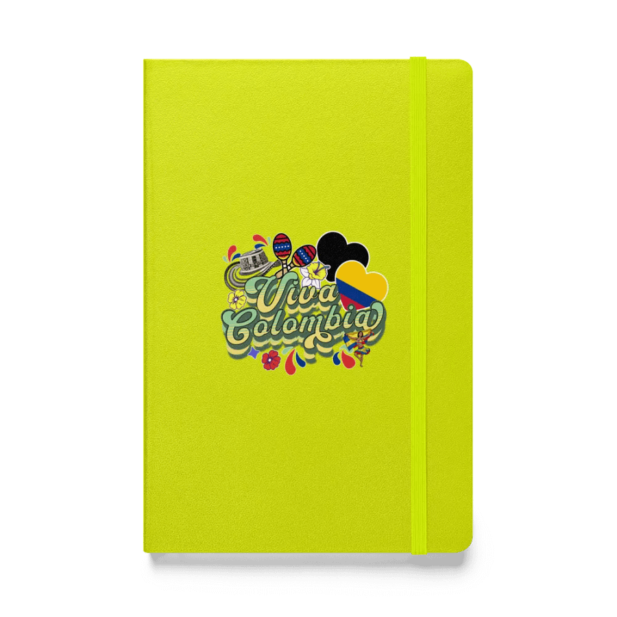 Viva Colombia Hardcover Yellow Journal product image (1)