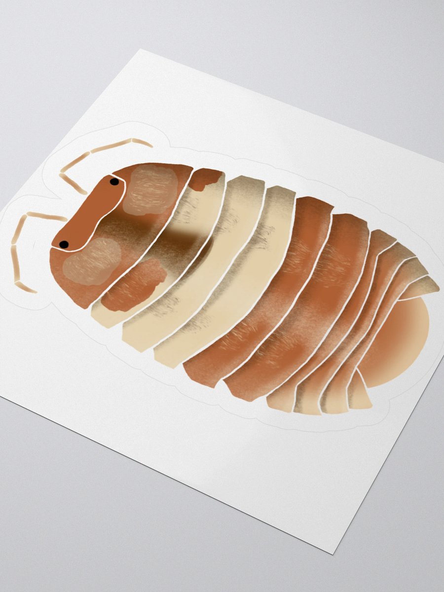 Red Panda Isopod Sticker product image (12)