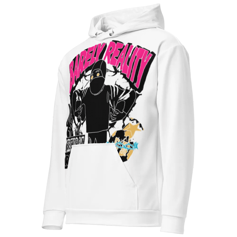 "BR COMIC" HOODIE (WHITE) product image (3)