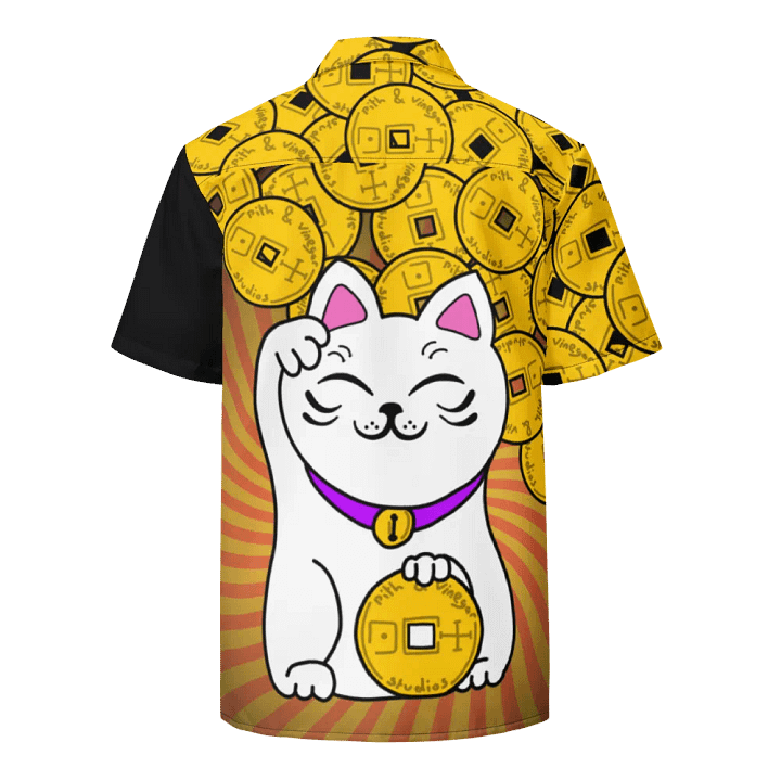 Maneki neko shirt product image (2)