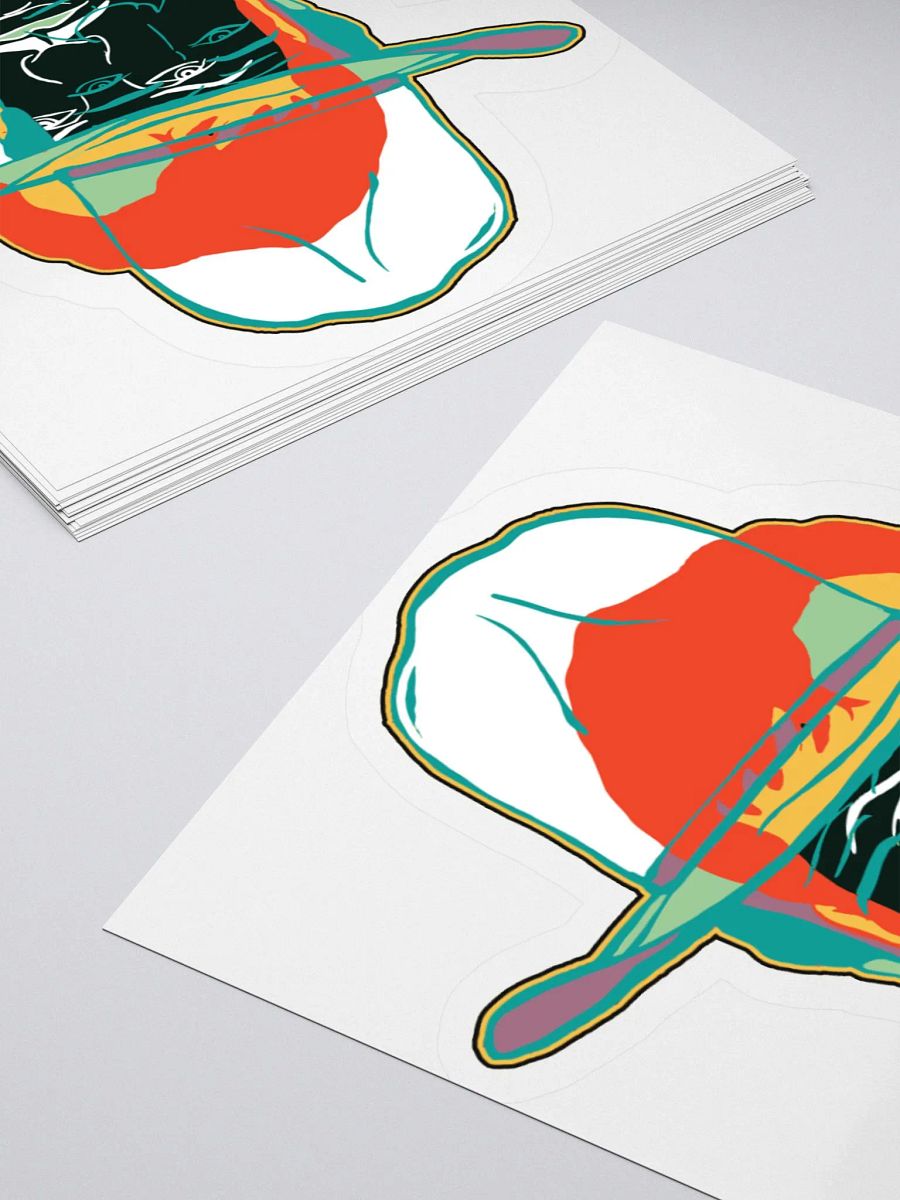 John Wayne Gacy Fuck Face Sticker product image (10)