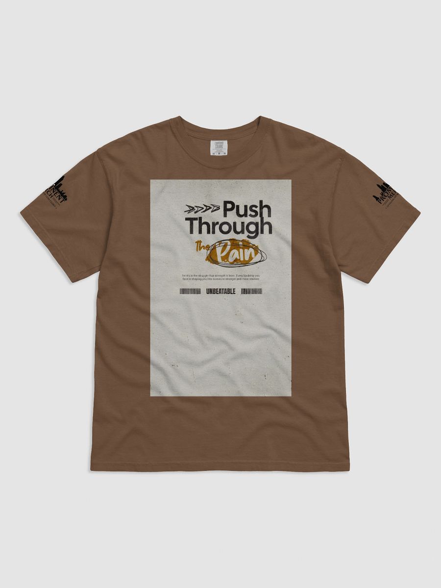 Push through the pain Unisex T-Shirt product image (3)