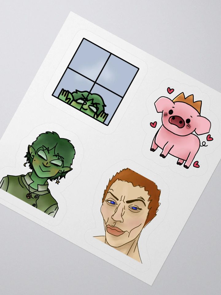 Noah Evergreen Sticker Pack 1 product image (5)