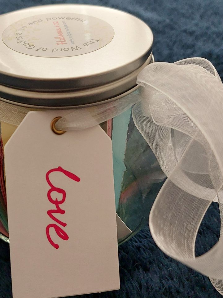 Scriptures in a Jar - Love (120 Scriptures) product image (1)