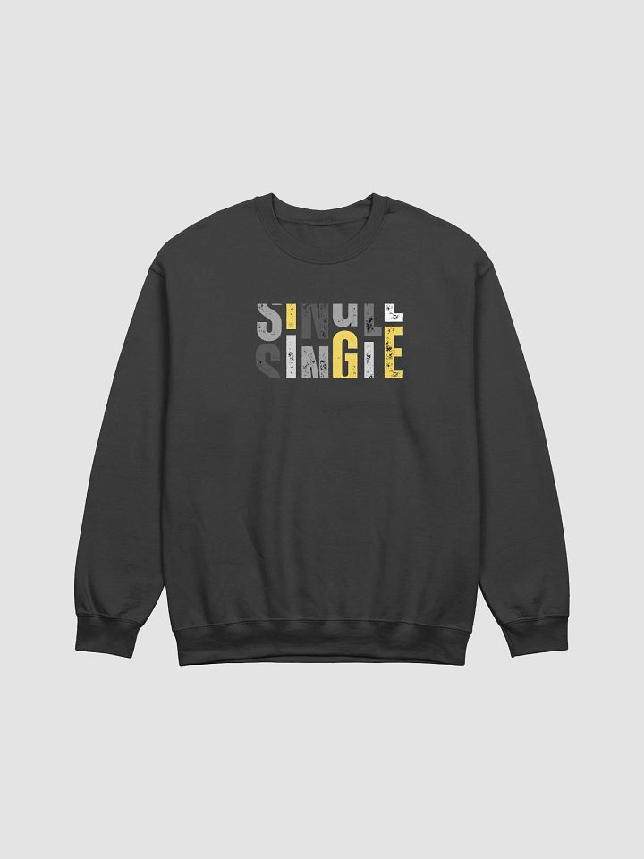 SINGLE Distressed Crewneck Sweatshirt product image (7)