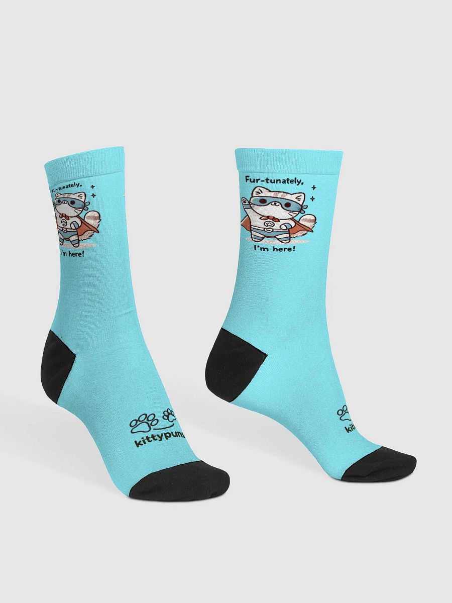 Fur-tunately I'm here socks product image (3)