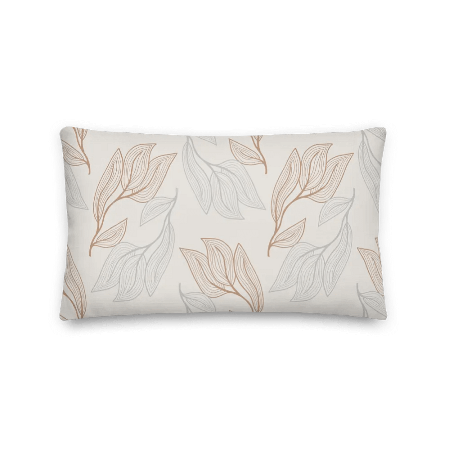 Symmetrical Leaf Harmony Pillow product image (1)