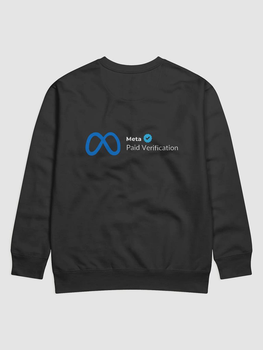 The Verified Edge Boys Long-Sleeve Shirt – Black | Meta Paid Verification product image (2)