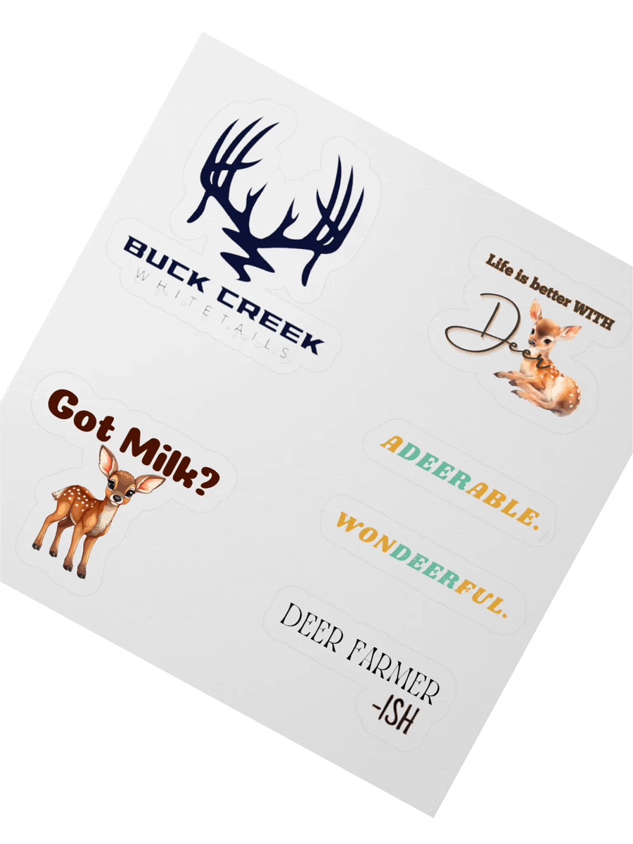 Buck Creek Mini Sticker Set product image (2)
