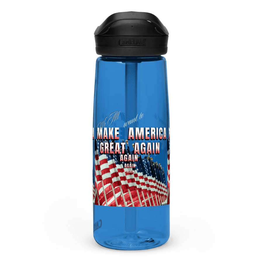 Patriotic MAGA Sports Water Bottle sportsman and woman product image (3)