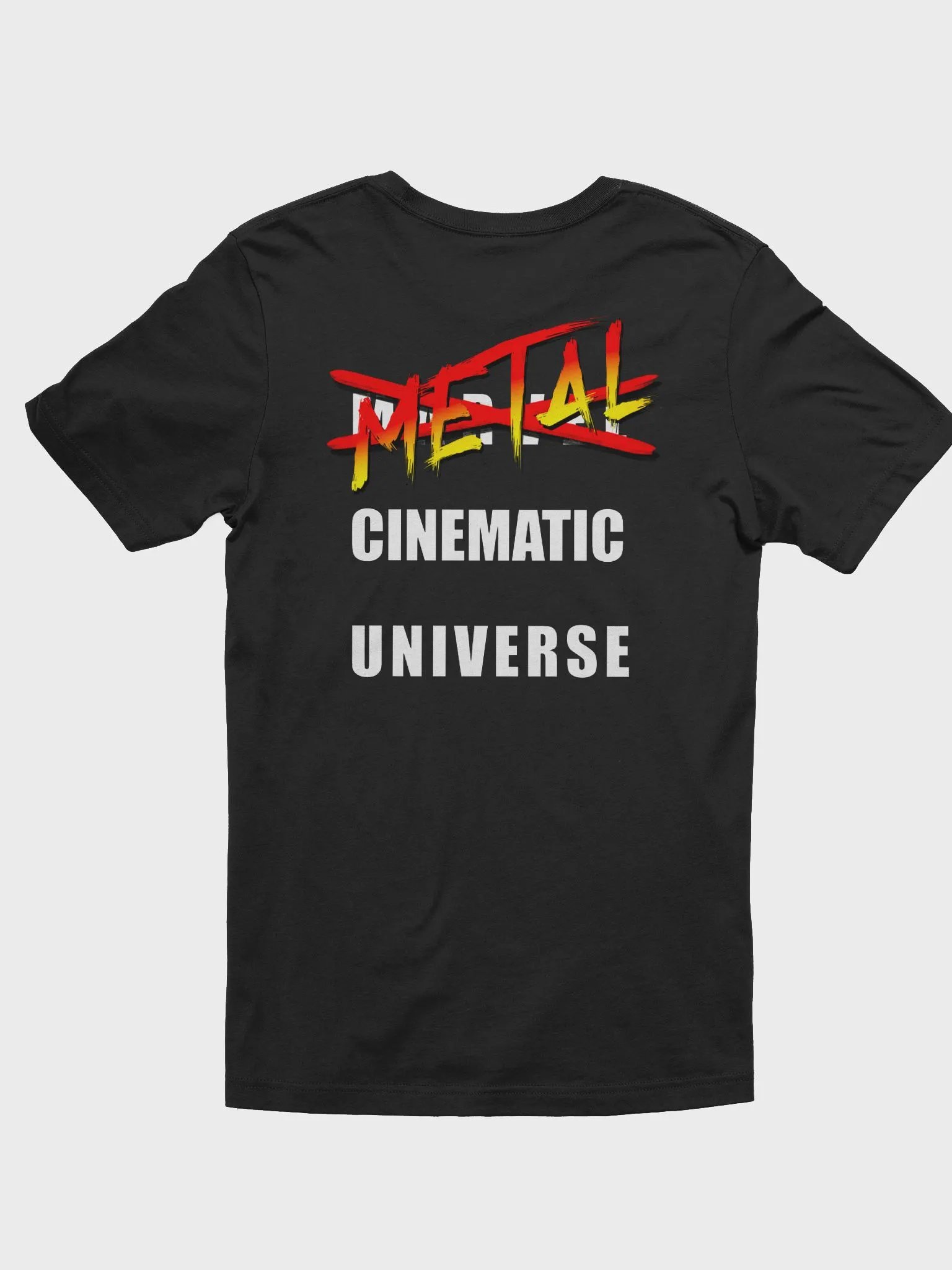 Metal C U - T-Shirt (Black) product image (3)
