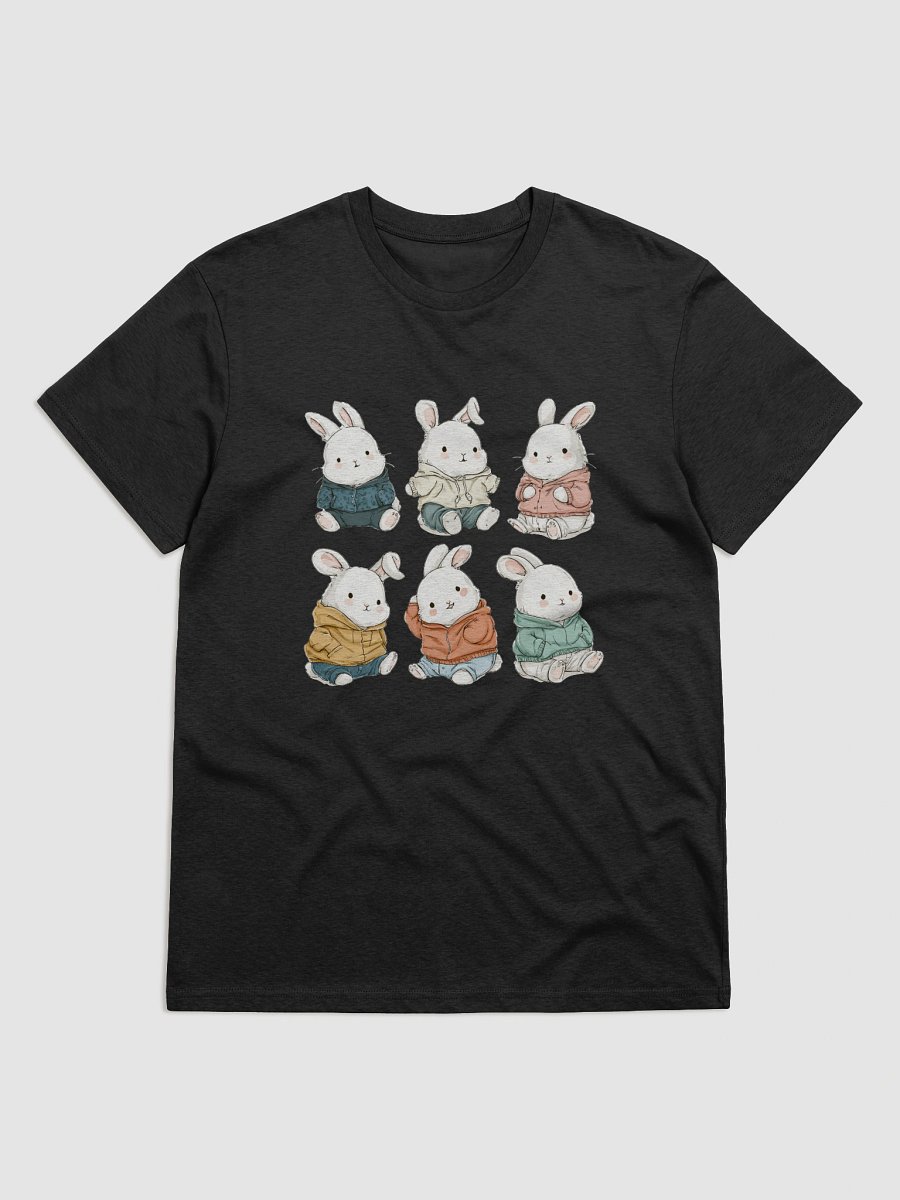呆萌兔T-shirt·男女短袖，情侣短袖 product image (3)