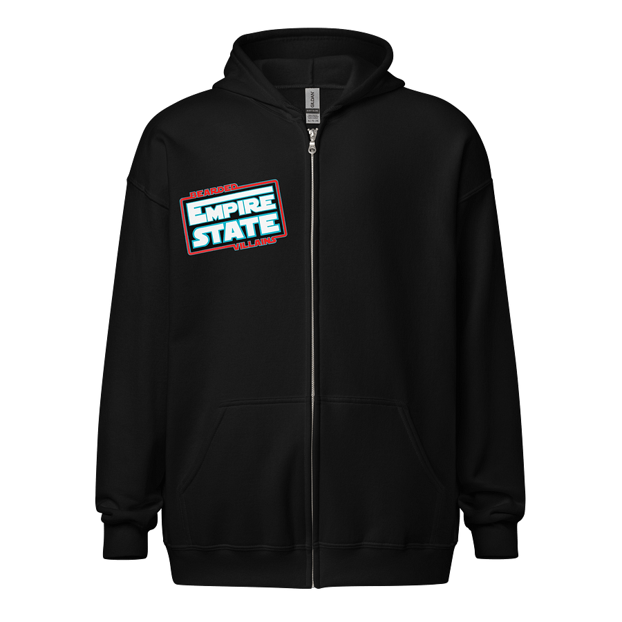 Empire State Bearded Villains Unisex Zip Hoodie product image (1)