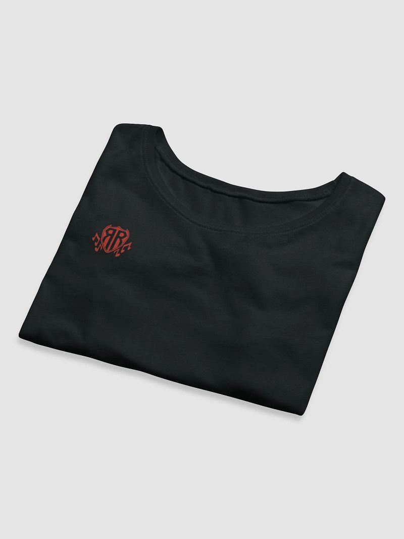 Red Rob Logo Women's Crop Baby Tee